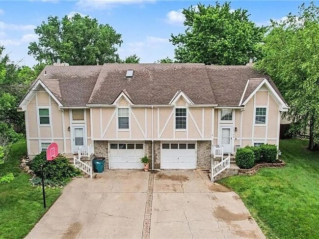Photo - Newly Updated 3 Bed/2 Bath Duplex in Blue Valley with Fenced Yard, Large Deck & Attached 2-Car Ga...