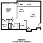1BR/1BA