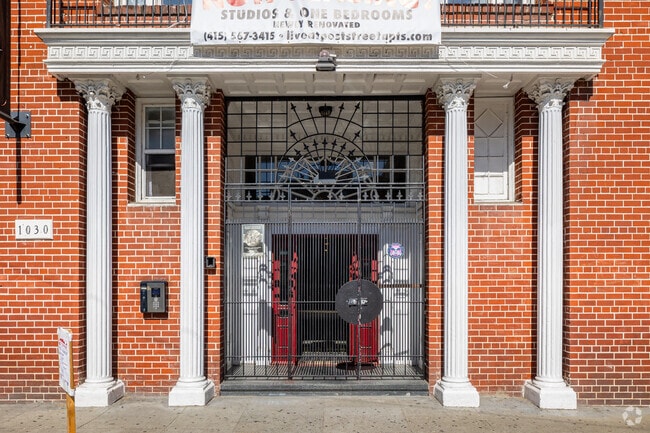 Entrance - 1030 Post Street Apartments