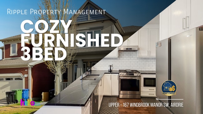 Building Photo - SUN-DRENCHED FURNISHED 3 BEDS, 2.5 BATHS MAIN FLOOR | PRIME AIRDRIE LOCATION WITH PRIVATE BACKYARD