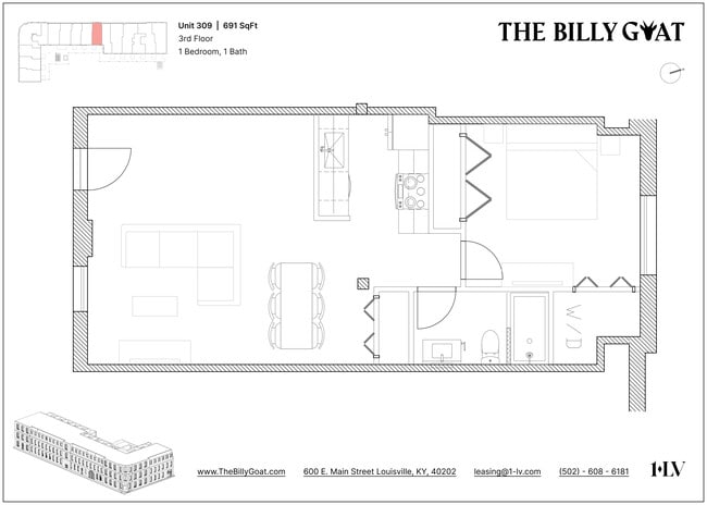 Unit 309 Floor Plan