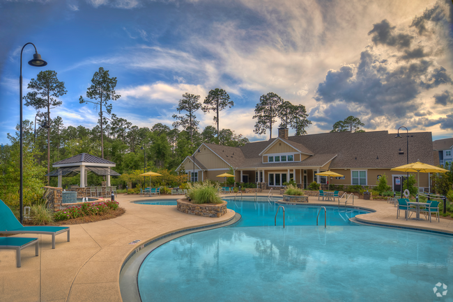 Resort-style swimming pool and clubhouse - Lullwater at Blair Stone Rental