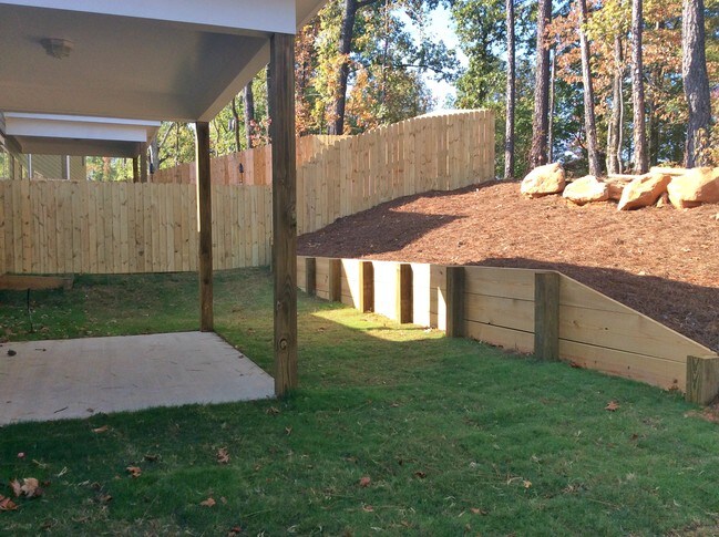 Villa patio trasero
