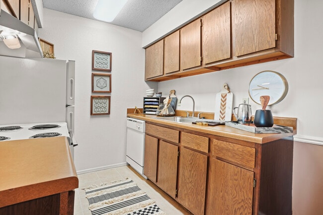 Cocina de 1 dormitorio