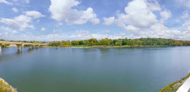 View of the Fox River from THE CURRENT of Wrightstown - THE CURRENT of the Fox Wrightstown
