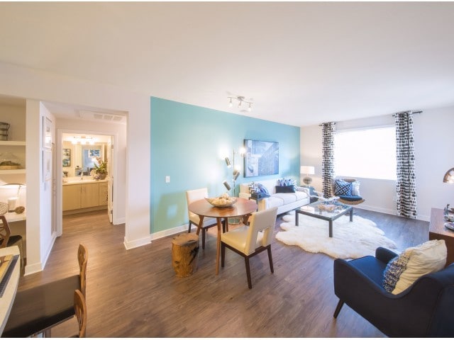 Kitchen and Living Room