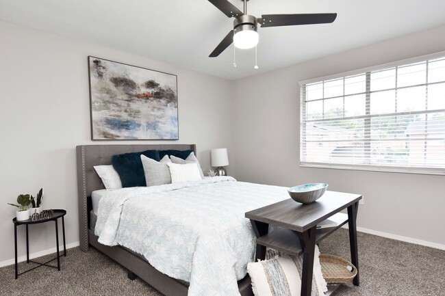 Spacious Bedroom - Allora Apartments