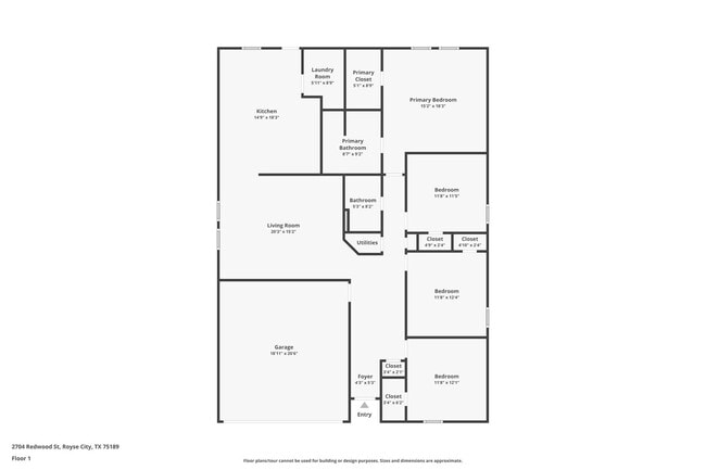 Photo - $1,850 4 Bed/2 Bath/2 Garage Ready for Move-in Home in Woodland Creek