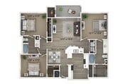 C1 3 Bedroom 2 Bath