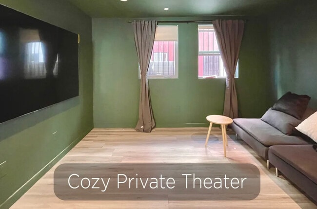 coliving TV room