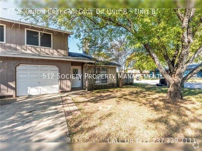 Building Photo - 1706 Onion Creek Village Dr Unit B Rental