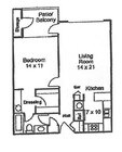 1BR/1BA