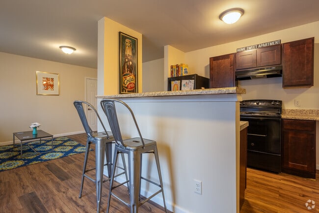 1BR, 1BA - 626SF - Kitchen - The Annex of Battle Creek