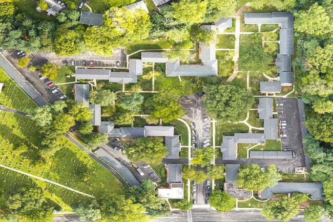 Aerial - Short Hills Gardens