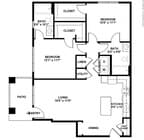 B1G Floorplan with Dimensions