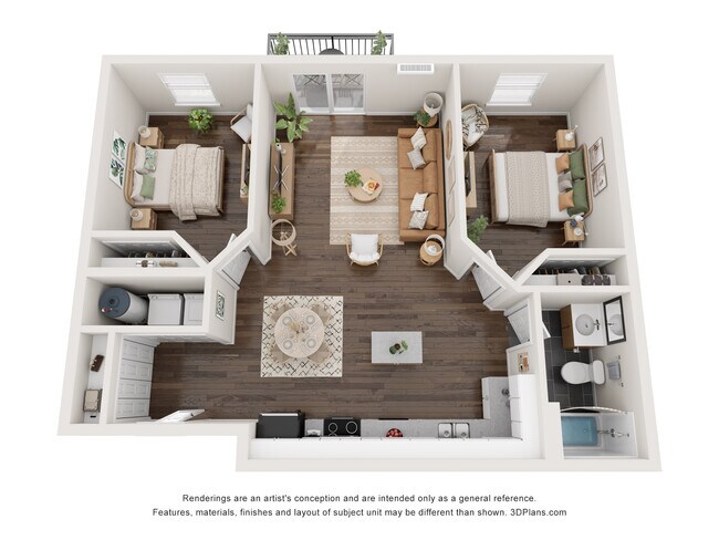 2 Bed/1 Bath - Elmview II Apartments