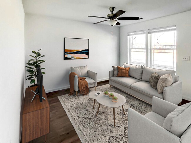 Living Room - Hadlee Manor Senior Apartments