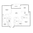 B2 | 2x2 | 1142 sq ft
