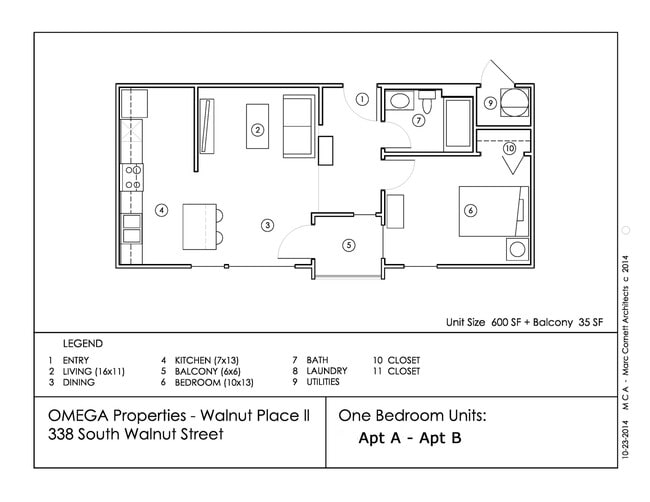 Photo - Walnut Place II - 338 S. Walnut St.