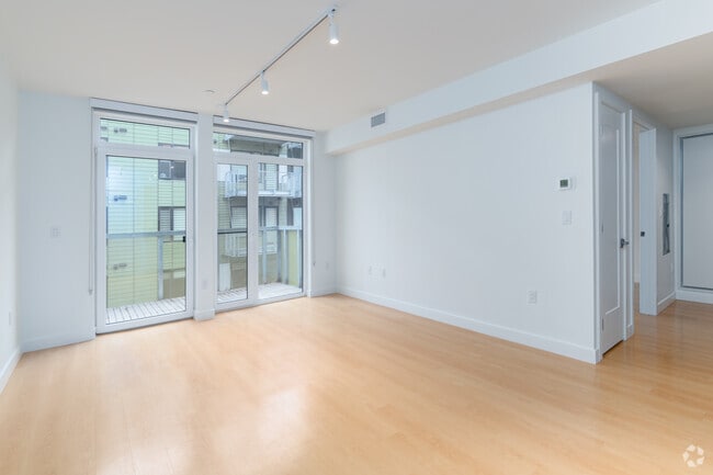 1BR, 1BA — 576SF - Living Room