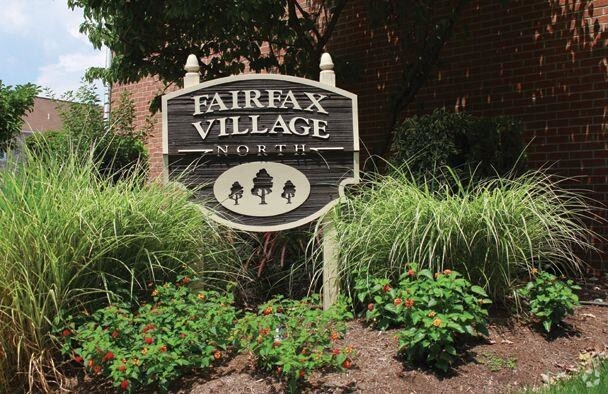 Entrance Sign - Fairfax Village Rental