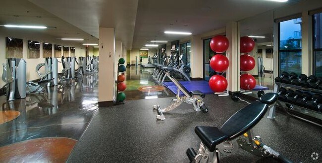 Fitness Center - Camden Belmont Apartments