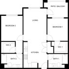B1 floor plan Broadstone Rancho Belago