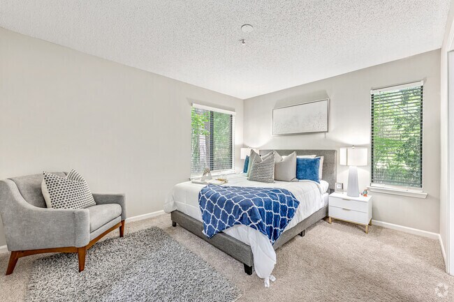 Savile (Model Unit) 2BR, 1BA - 914SF - Primary Bedroom
