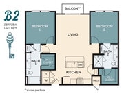 B2 floor plan Emeline Heights