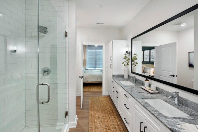 Model Bathroom - Double Vanity