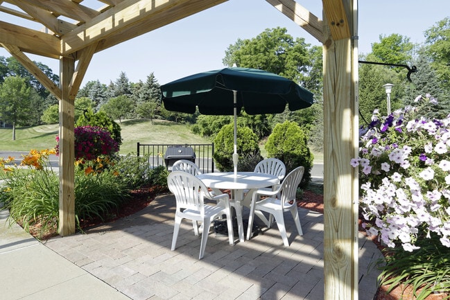 Área de parrilla al aire libre - Briarlane Apartments