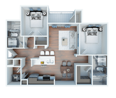 B1 floor plan The View at Crown Ridge