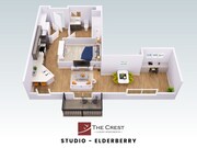Elderberry Floor Plan 3D