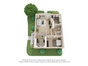 Hickory- 672 square feet 1 bed 1 bath