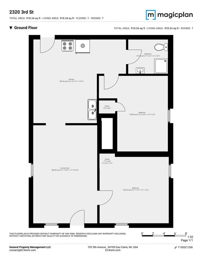 Photo - 2 bed 1 bath near UWEC area!