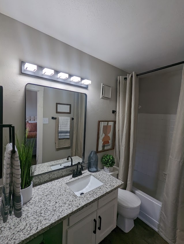 Bathroom - Upgraded Unit