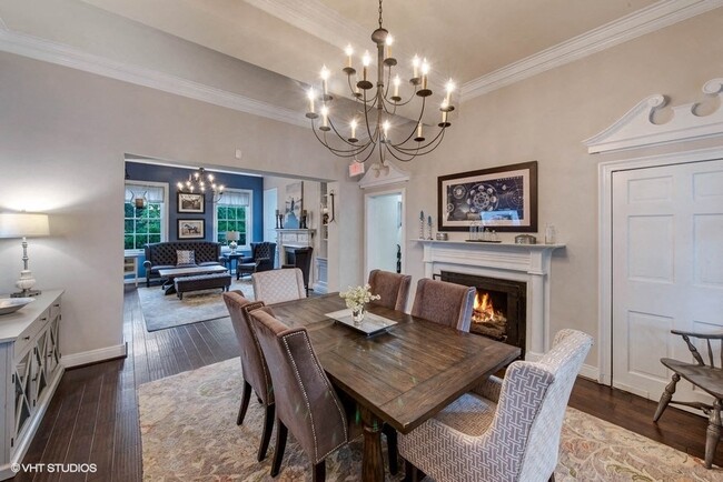 Unique Historic Clubhouse with Ample Seating - The Residences at the Manor Apartments