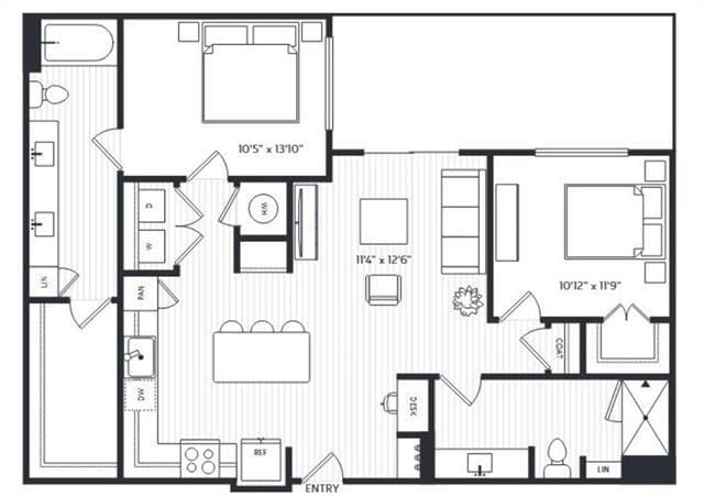 Photo - 650 E Sycamore St Unit 1256