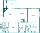 2BR/2BA