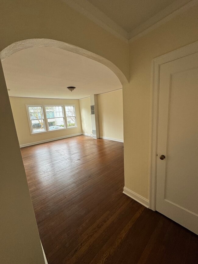 Living room from front door - 1329 Northeast Hancock Street Unit Apt #3