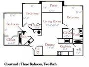 3BR/2BA