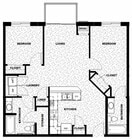 2 Bedroom/2 Bathroom