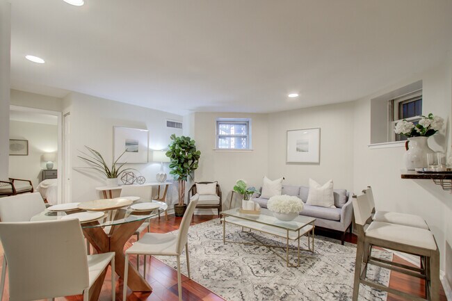 Living Room - 1718 Corcoran St NW Unit 4