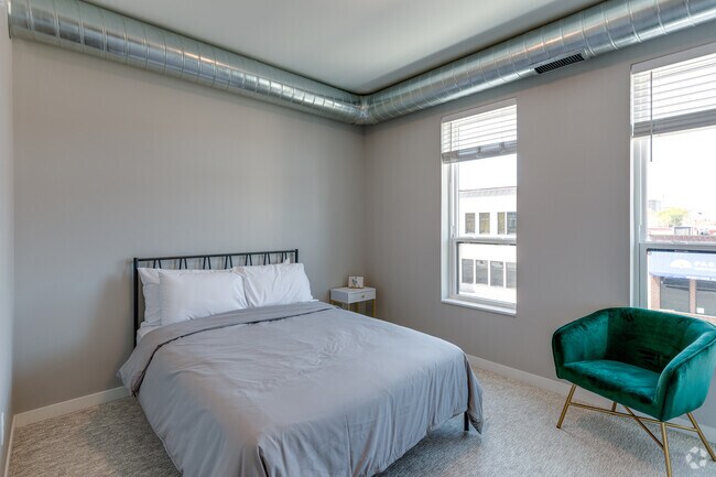 1BR, 1BA - 805SF Bedroom