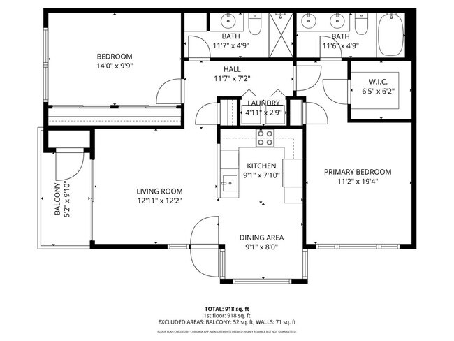 Photo - 2 Bed / 2 Bath Condo Rental with In-Unit Laundry & Community Pool