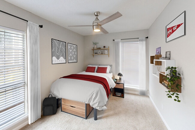 the-social-block-apartment-homes-for-rent-starkville-ms-39759-virtually-staged-4x2 Signature Renovated-bedroom - The Social Block