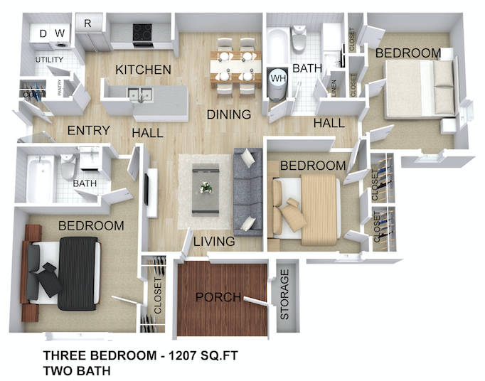 Floor Plan - Chase III