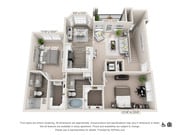 C1S floor plan The Boulevard At Town Lake