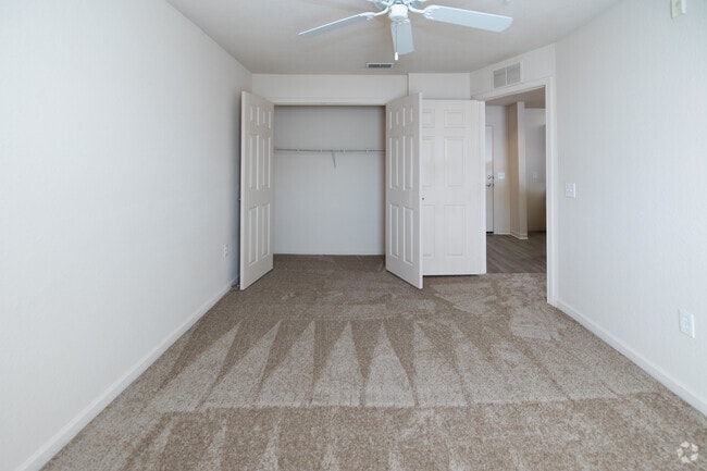 2BR, 2BA-824SF-Bedroom