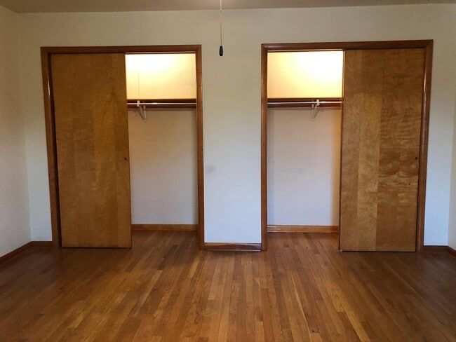 Large Closets in each bedroom